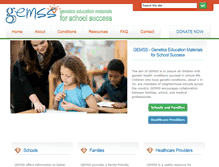 Tablet Screenshot of gemssforschools.org